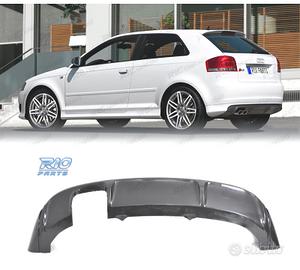 DIFFUSORE AUDI A3 8P 03-08 LOOK S3