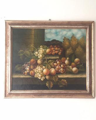 Natura morta, olio su tela