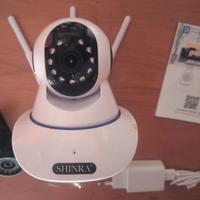 Telecamera ip WiFi DOME Full HD SHINRA