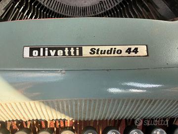 Olivetti Studio 44 – macchina da scrivere vintage