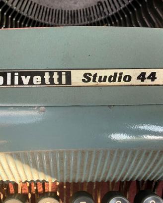 Olivetti Studio 44 – macchina da scrivere vintage