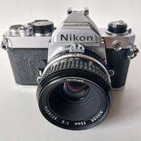 NIKON FM + Nikon Nikkor 50mm 1:2