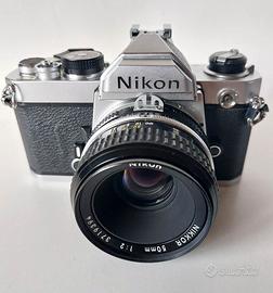 NIKON FM + Nikon Nikkor 50mm 1:2