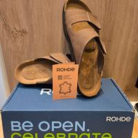 Sandali/ciabatte/pantofole Rohde in pelle TG.42