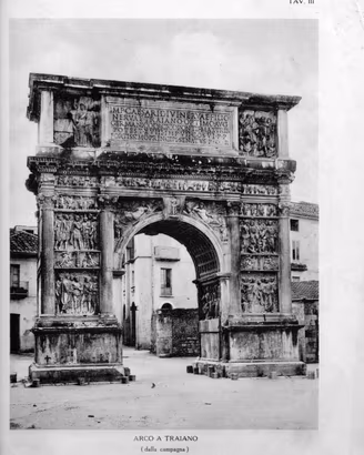Lotto ARCO DI TRAIANO Stampa e Francobolli