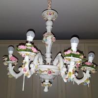 lampadario in capo di monte 