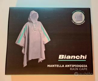 mantella antipioggia marca Bianchi unisex Nuova 