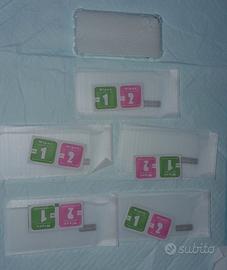 per iphone 12mini cover trasparente + 5 vetrini