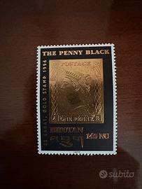 Francobollo raro: collezione “ the penny black”