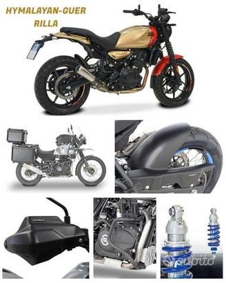 Royal Enfield Himalayan Guerrilla baule scarico Fg