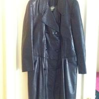 Cappotto in nappa per donna, anni '80