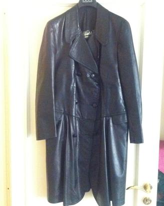 Cappotto in nappa per donna, anni '80