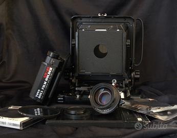 Toyo 45A + accessori e lente