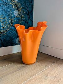 vaso Murano fazzoletto tipo Venini 