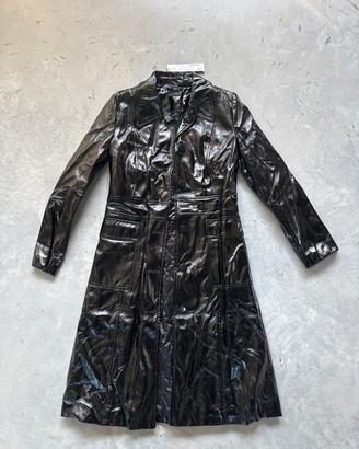 Impermeabile Nuovo Sisley 42 Campionario Nero
