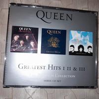 cd qeen  cofanetto con greatest  hits  I. ll & III