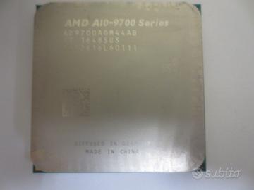 Processore AMD A10-9700 socket AM4+Dissipatore e v