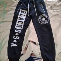 pantaloni tuta uomo per ragazzo 