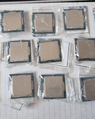 CPUs INTEL VARIE