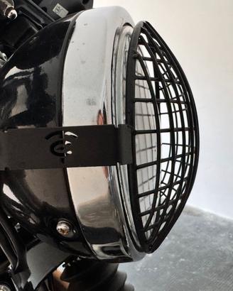 Griglia faro per Royal Enfield e Triumph Cafe Twin
