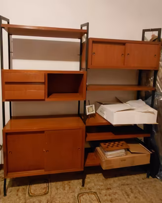 Mobili da salotto in teak massiccio stile svedese