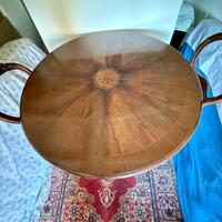 Tavolo rotondo in noce / prezzo ribassato