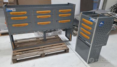 SCAFFALATURA PER DOBLO' PASSO LUNGO USATA