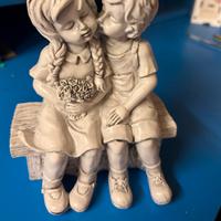 Statuine coppia arredamento