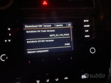infotainment VW - MIB 1 STANDARD radio + display