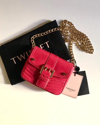 Twin Set borsa "Jazz" fucsia Nuova Originale