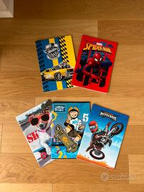 Quaderni scuola elementare a righe nuovi