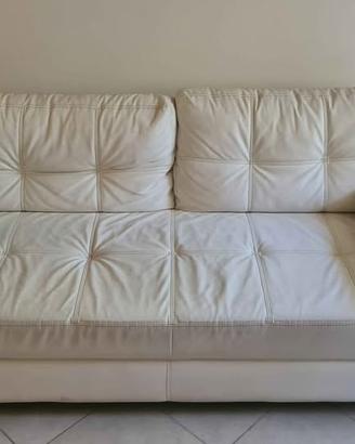 Divano con pouff contenitore