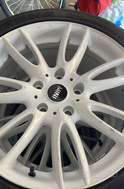Cerchi in lega Bianchi 18" per MINI + Gomme Invern