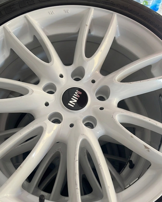 Cerchi in lega Bianchi 18" per MINI + Gomme Invern