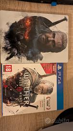 the Witcher 3 wild hunt PS4 con steel book