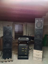 Impianto filodiffusione rcf