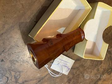 Bocchino in ambra URSS vintage anni ’70