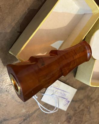 Bocchino in ambra URSS vintage anni ’70
