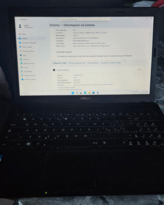 Notebook Asus X54C I5 2540m SSD256gb 8gb Ram Win11