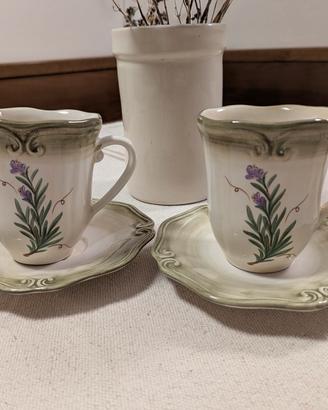 coppia MUG vintage Lenox Coloré 
