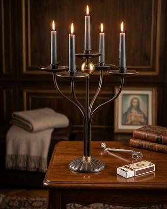 candelabro  a 5 candele