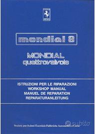 Ferrari mondial 8 manuale officina riparazione