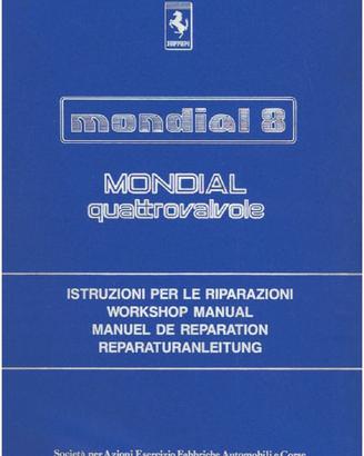 Ferrari mondial 8 manuale officina riparazione