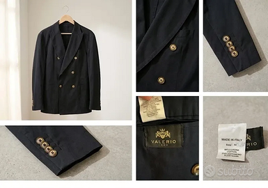 Giacca doppio petto VALERIO uomo Tg. 50