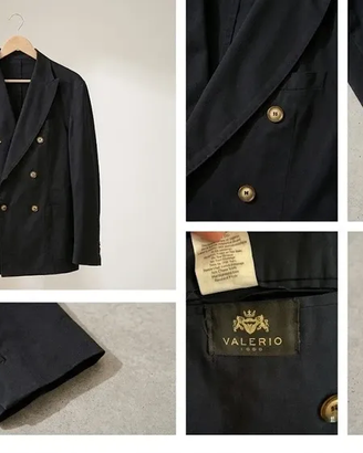 Giacca doppio petto VALERIO uomo Tg. 50
