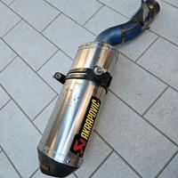 SCARICO COMPLETO FULL TITANIO AKRAPOVIC USATO CBR