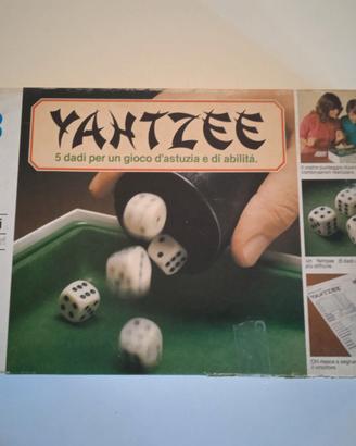 Yahtzee Vintage 1982 MB Giochi - Edizione italiana