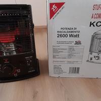 Stufa radiante statica a combustibile liquido