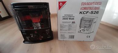 Stufa radiante statica a combustibile liquido