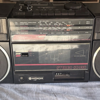 Hitachi TRK-940E Stereo Portatile A 2 Vie Vintage